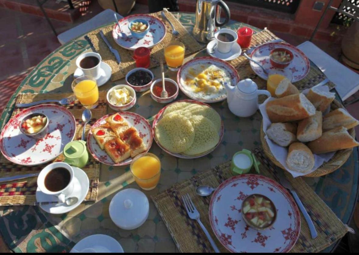 Riad Alili-breakfast